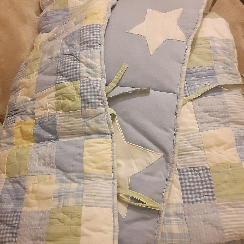 Pottery Barn kids baby bumper